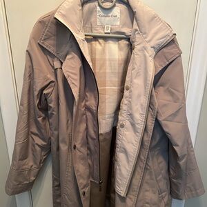 Coldwater Creek Women's Beige Trench Coat